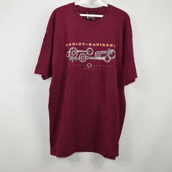 HarleyDavidson Shirts Harley Davidson Mens Medium Erie Pa T Shirt